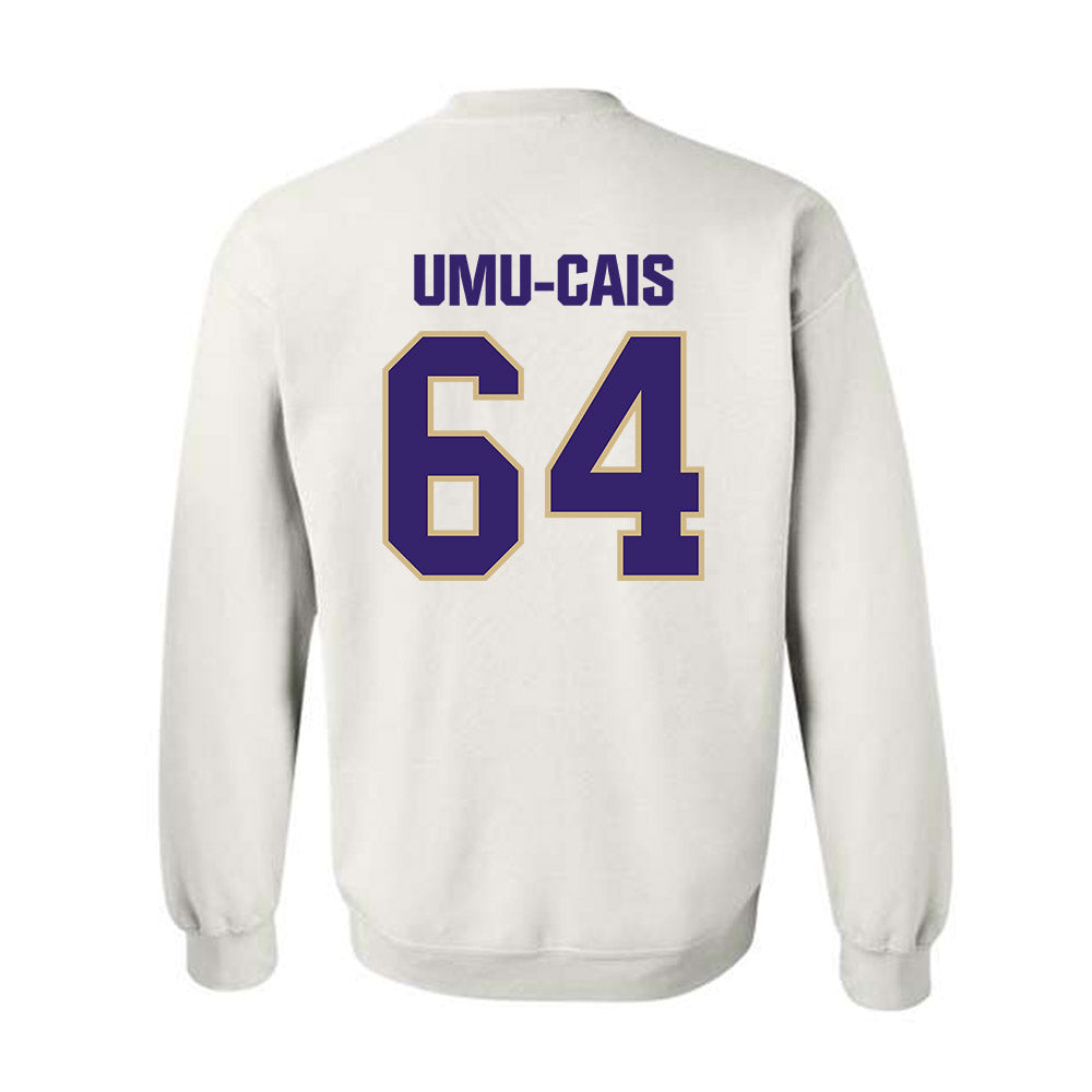 Washington - NCAA Football : Tufanua Umu-Cais - Classic Shersey Crewneck Sweatshirt-1