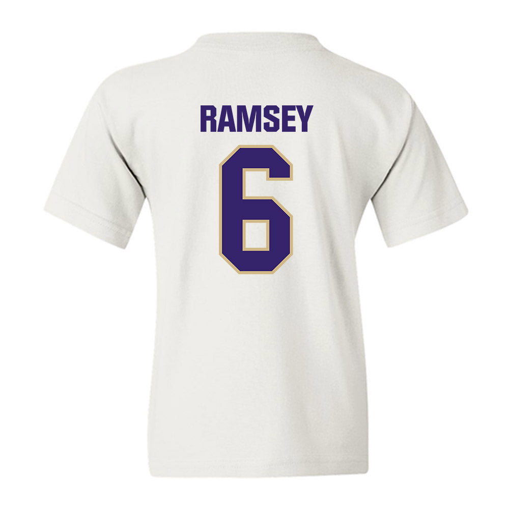 Washington - NCAA Men's Soccer : Zach Ramsey - Classic Shersey Youth T-Shirt-1