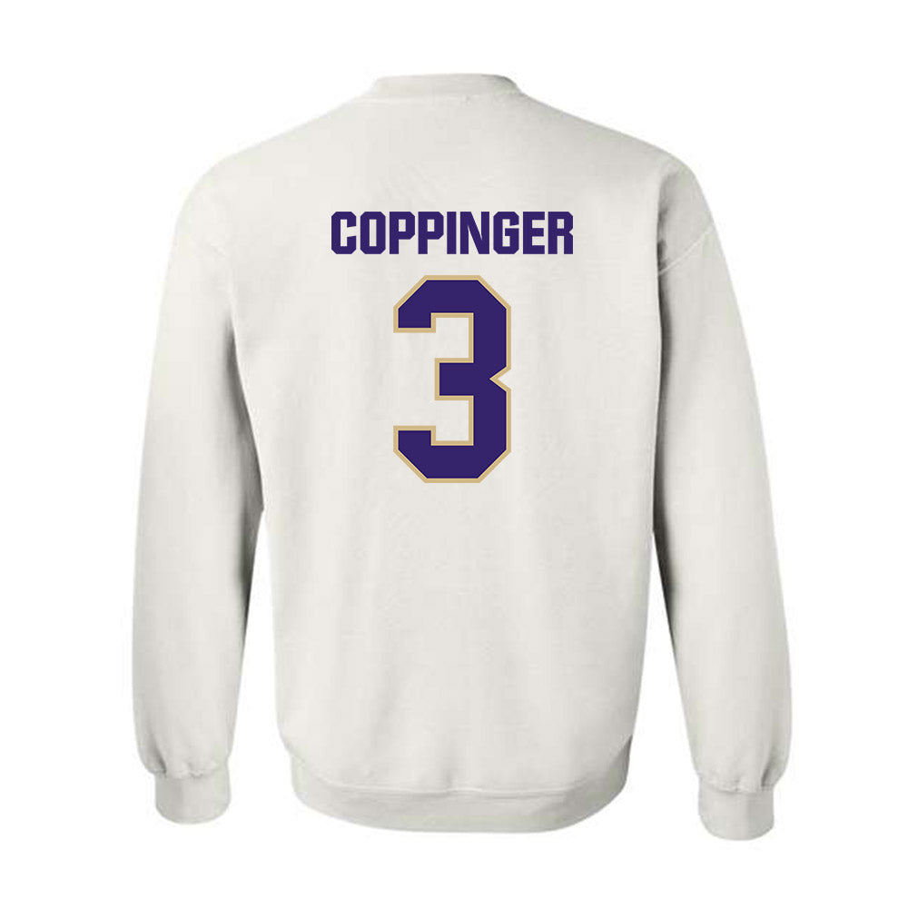 Washington - NCAA Women's Basketball : Devin Coppinger - Classic Shersey Crewneck Sweatshirt-1