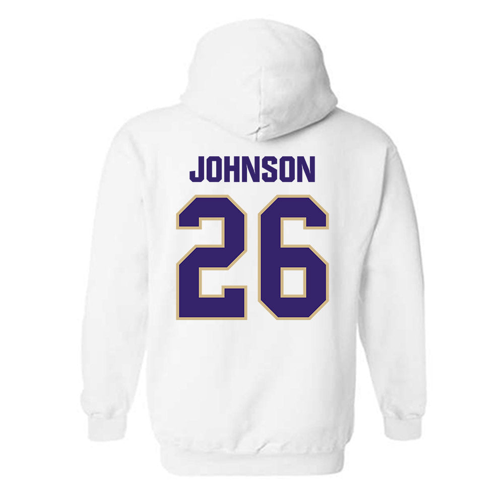 Washington - NCAA Football : Elias Johnson - Classic Shersey Hooded Sweatshirt-1
