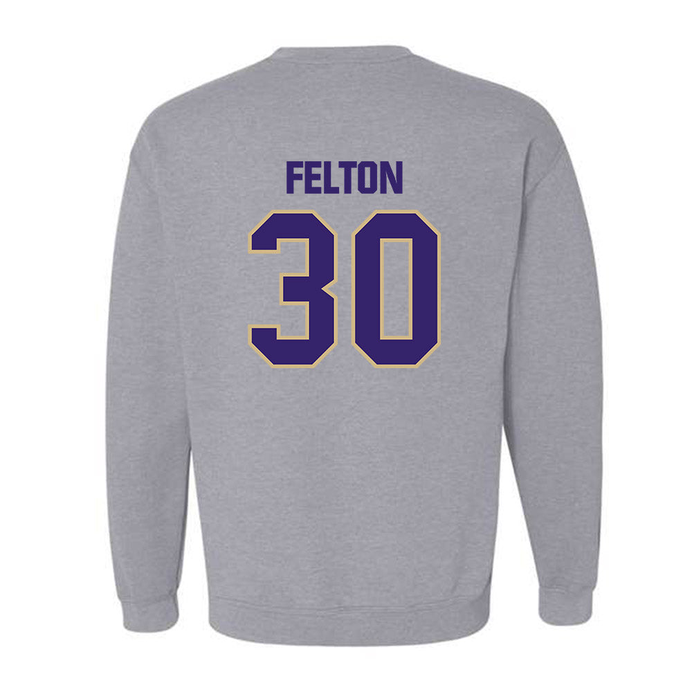 Washington - NCAA Men's Soccer : Jaeger Felton - Classic Shersey Crewneck Sweatshirt-1