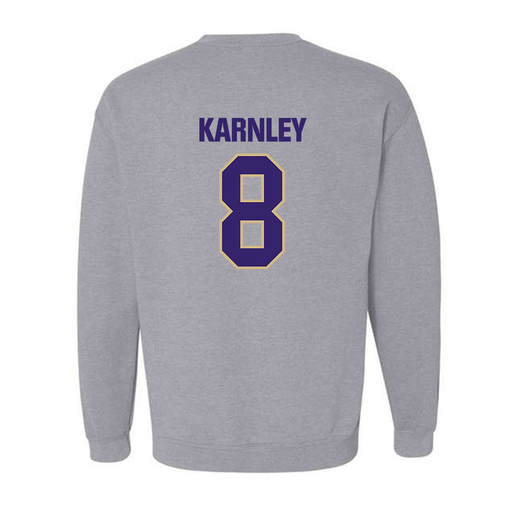 Washington - NCAA Football : Emmanuel Karnley - Classic Shersey Crewneck Sweatshirt-1