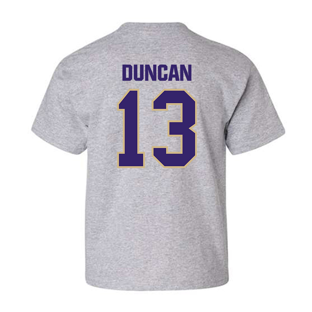 Washington - NCAA Football : Rahsjon Duncan - Classic Shersey Youth T-Shirt-1