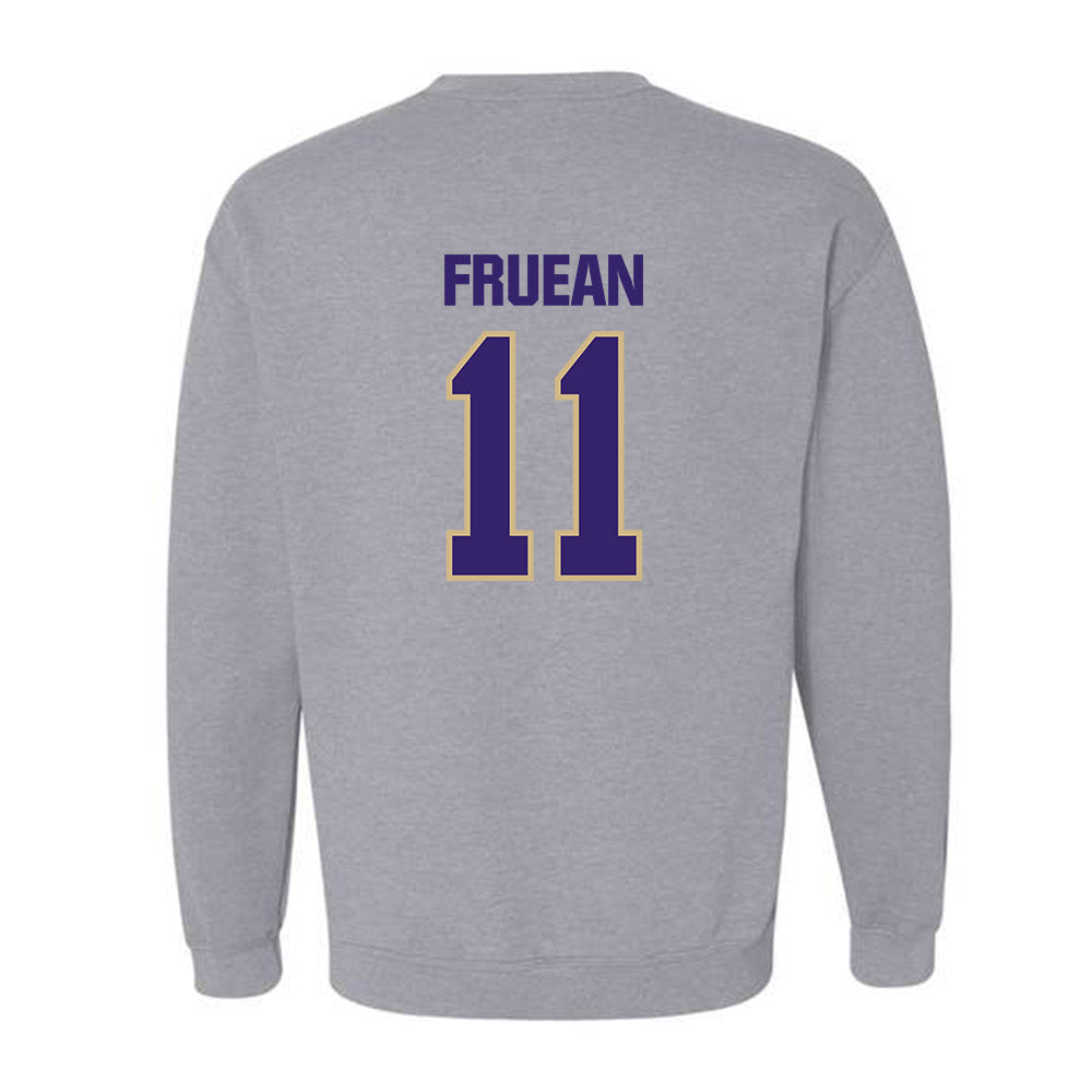 Washington - NCAA Football : Ramzak Fruean - Classic Shersey Crewneck Sweatshirt-1