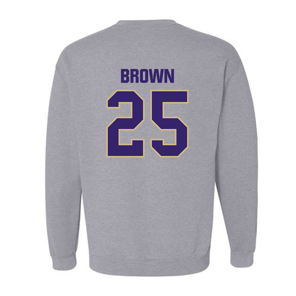 Washington - NCAA Beach Volleyball : MayaMay Brown - Classic Shersey Crewneck Sweatshirt-1
