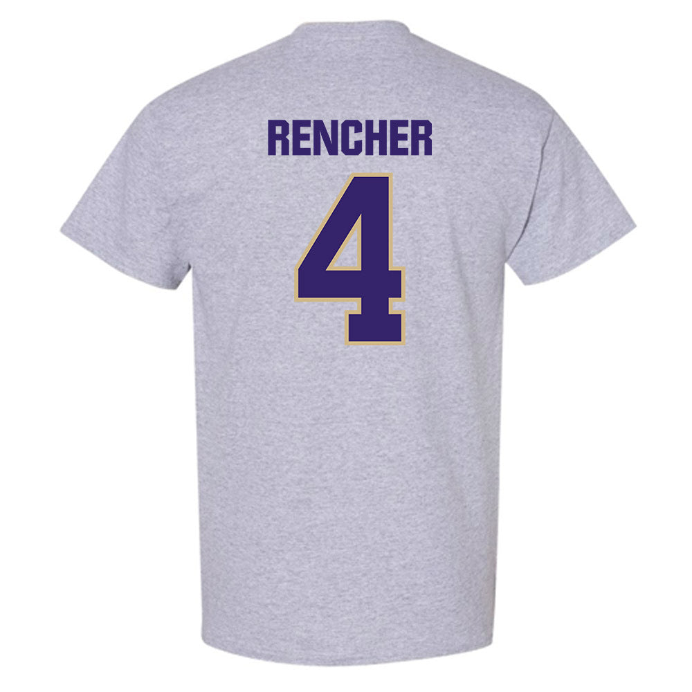 Washington - NCAA Men's Basketball : Jasir Rencher - Classic Shersey T-Shirt-1