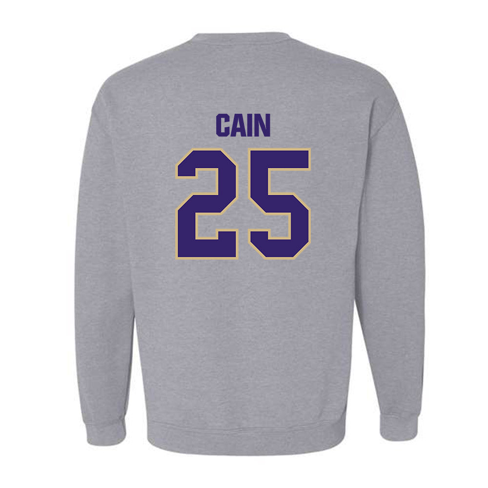 Washington - NCAA Women's Basketball : Nina Cain - Classic Shersey Crewneck Sweatshirt-1