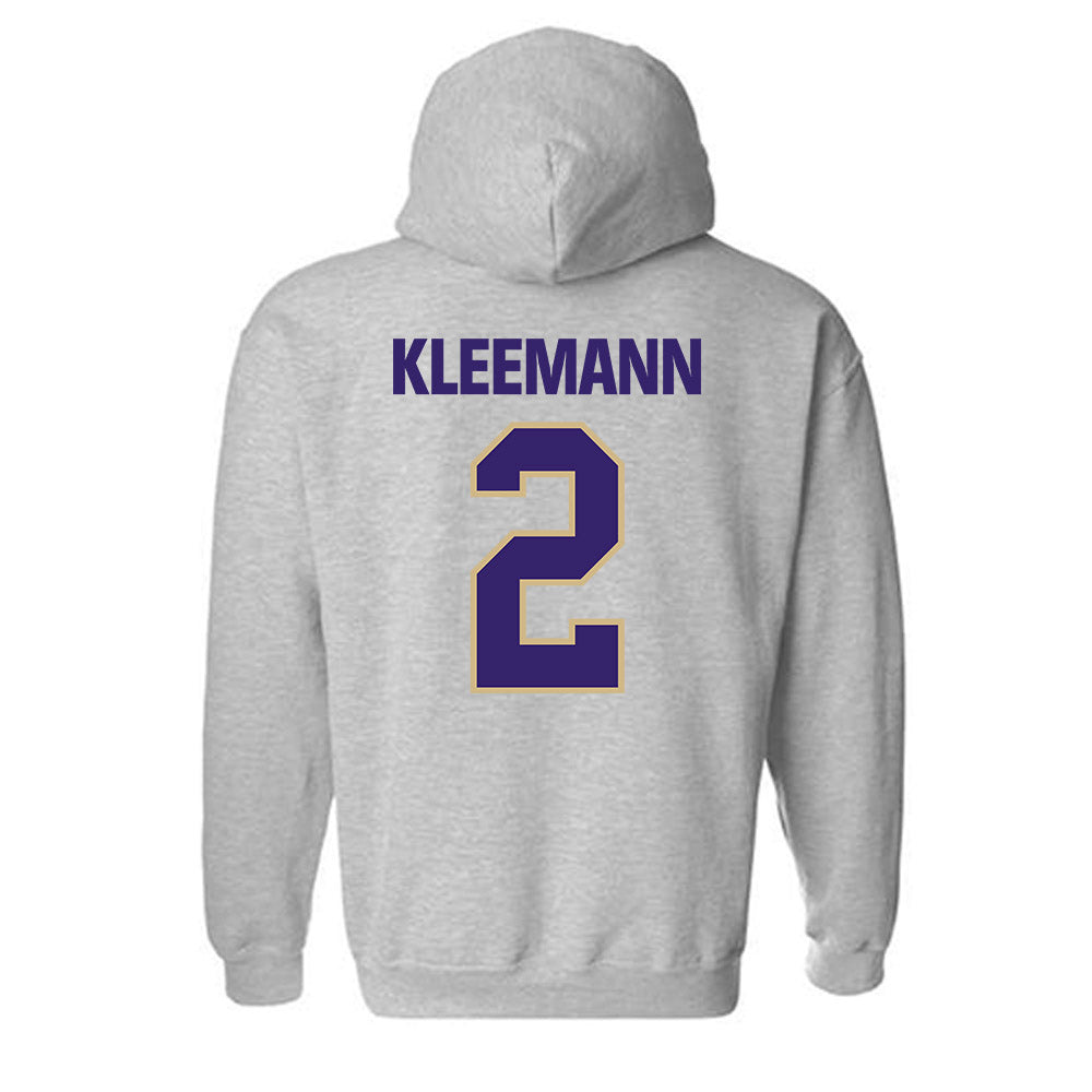 Washington - NCAA Men's Soccer : Philip Kleemann - Classic Shersey Hooded Sweatshirt-1