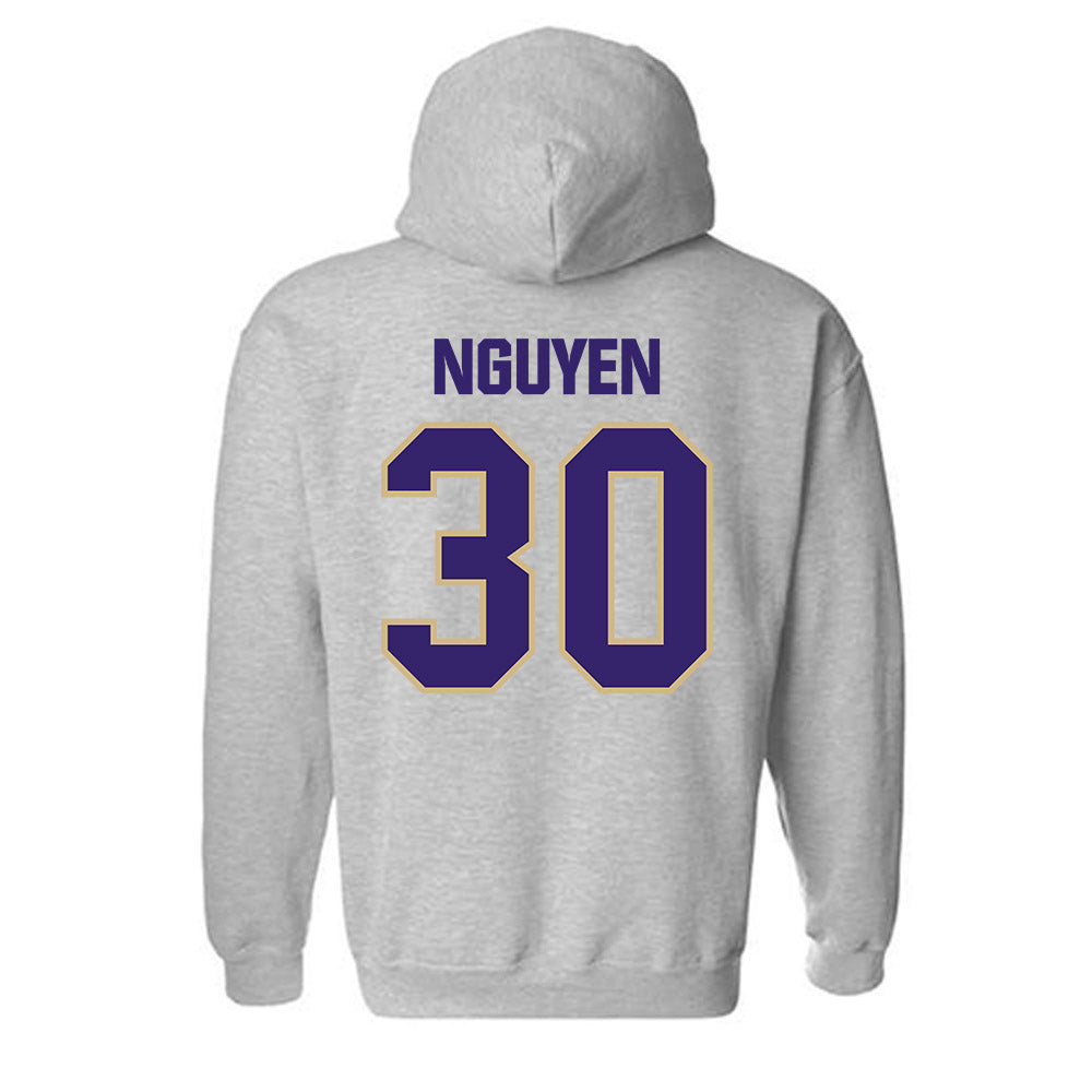Washington - NCAA Women's Soccer : Avery Nguyen - Classic Shersey Hooded Sweatshirt-1