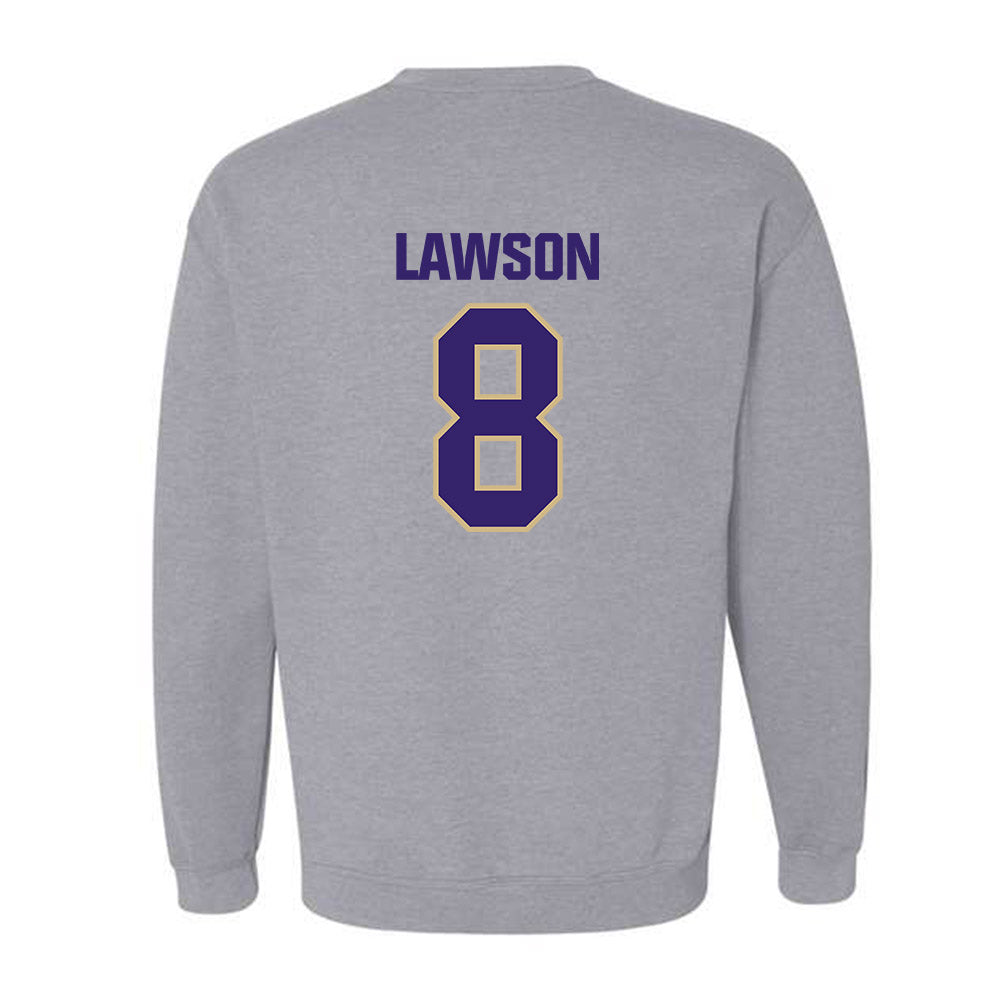 Washington - NCAA Football : Chris Lawson - Classic Shersey Crewneck Sweatshirt-1