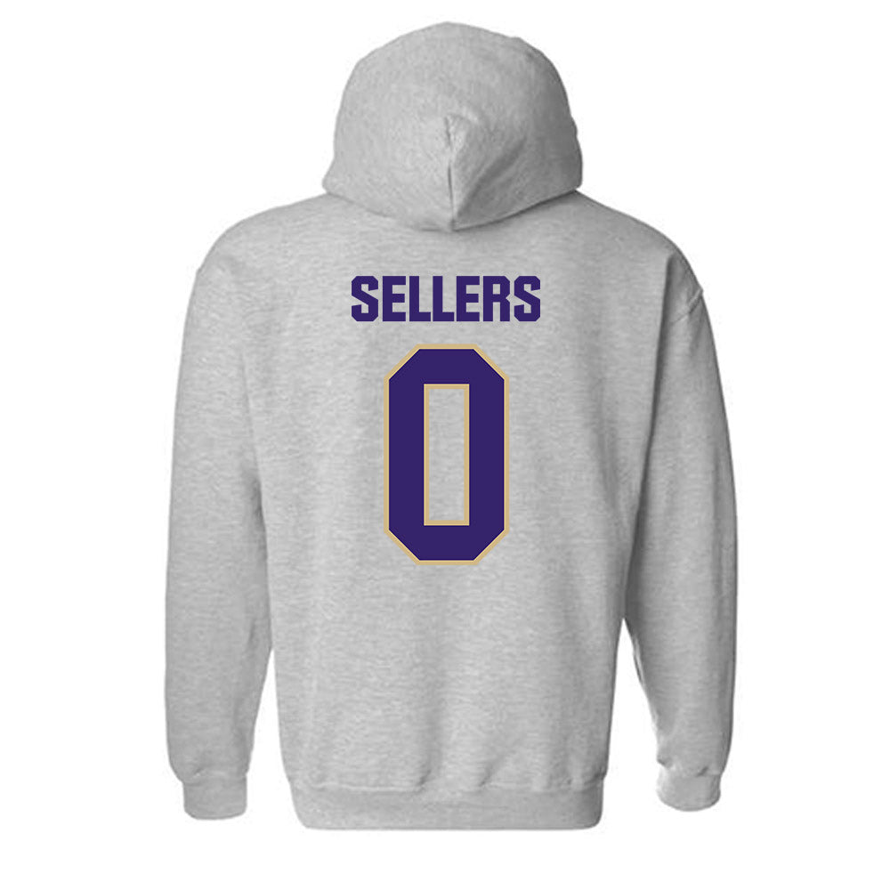 Washington - NCAA Women's Basketball : Sayvia Sellers - Classic Shersey Hooded Sweatshirt-1