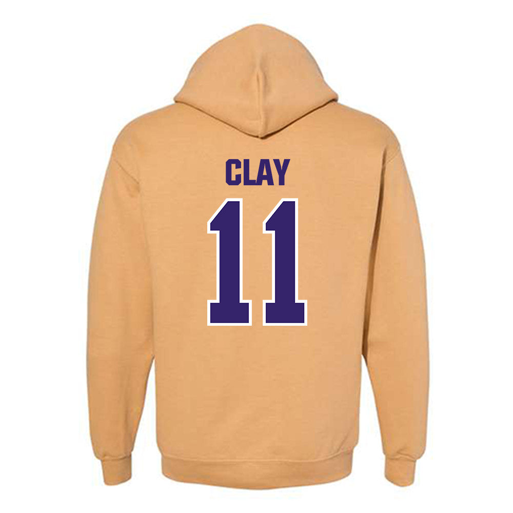 Washington - NCAA Football : Jordan Clay - Classic Shersey Hooded Sweatshirt-1