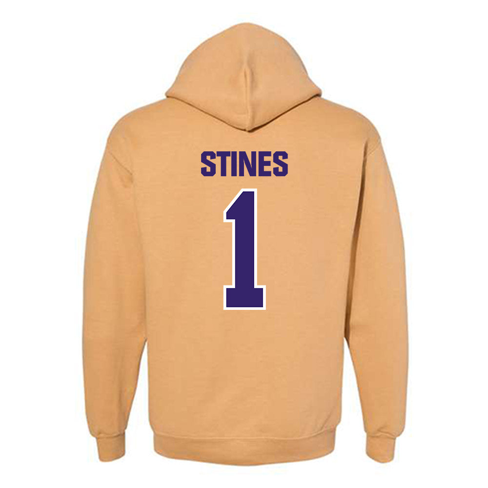 Washington - NCAA Women's Basketball : Hannah Stines - Classic Shersey Hooded Sweatshirt-1