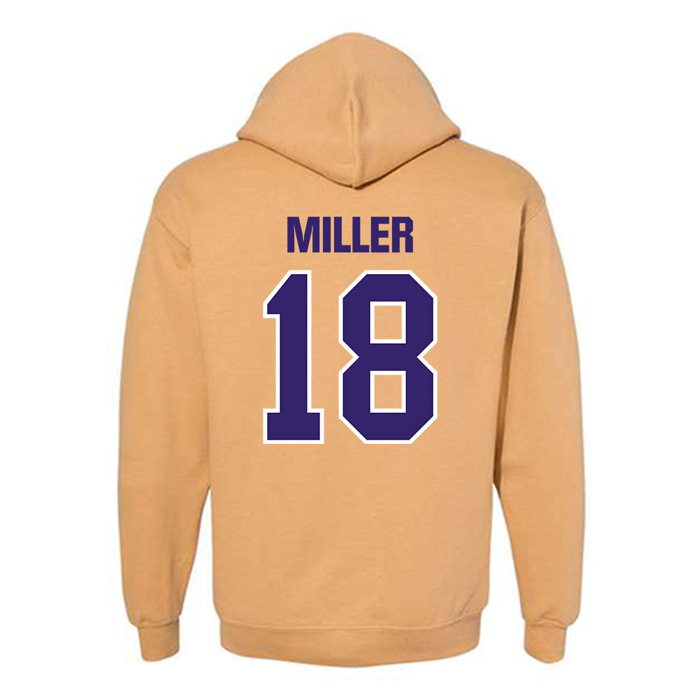 Washington - NCAA Football : Bodpegn Miller - Classic Shersey Hooded Sweatshirt-1