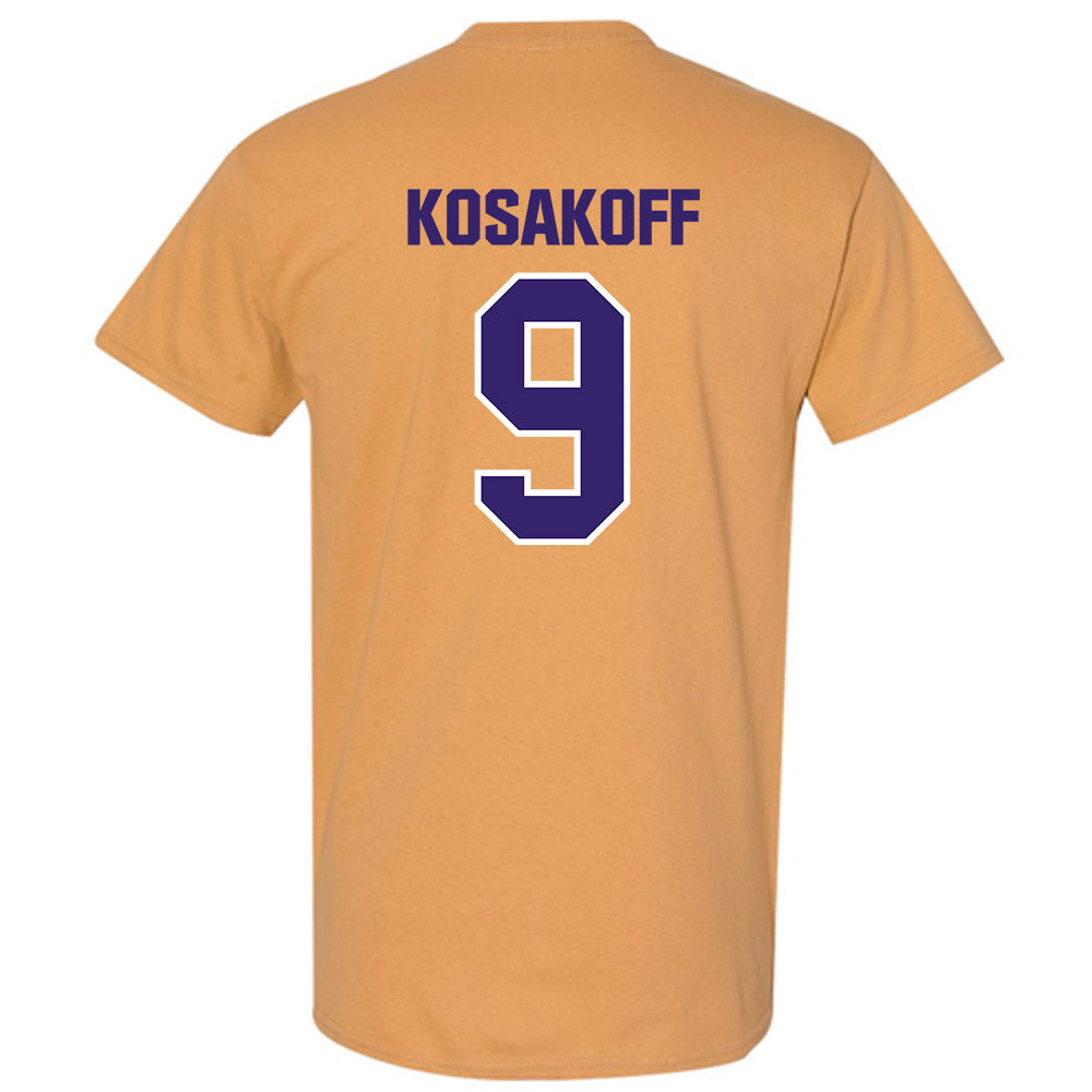 Washington - NCAA Men's Soccer : Charlie Kosakoff - Classic Shersey T-Shirt-1