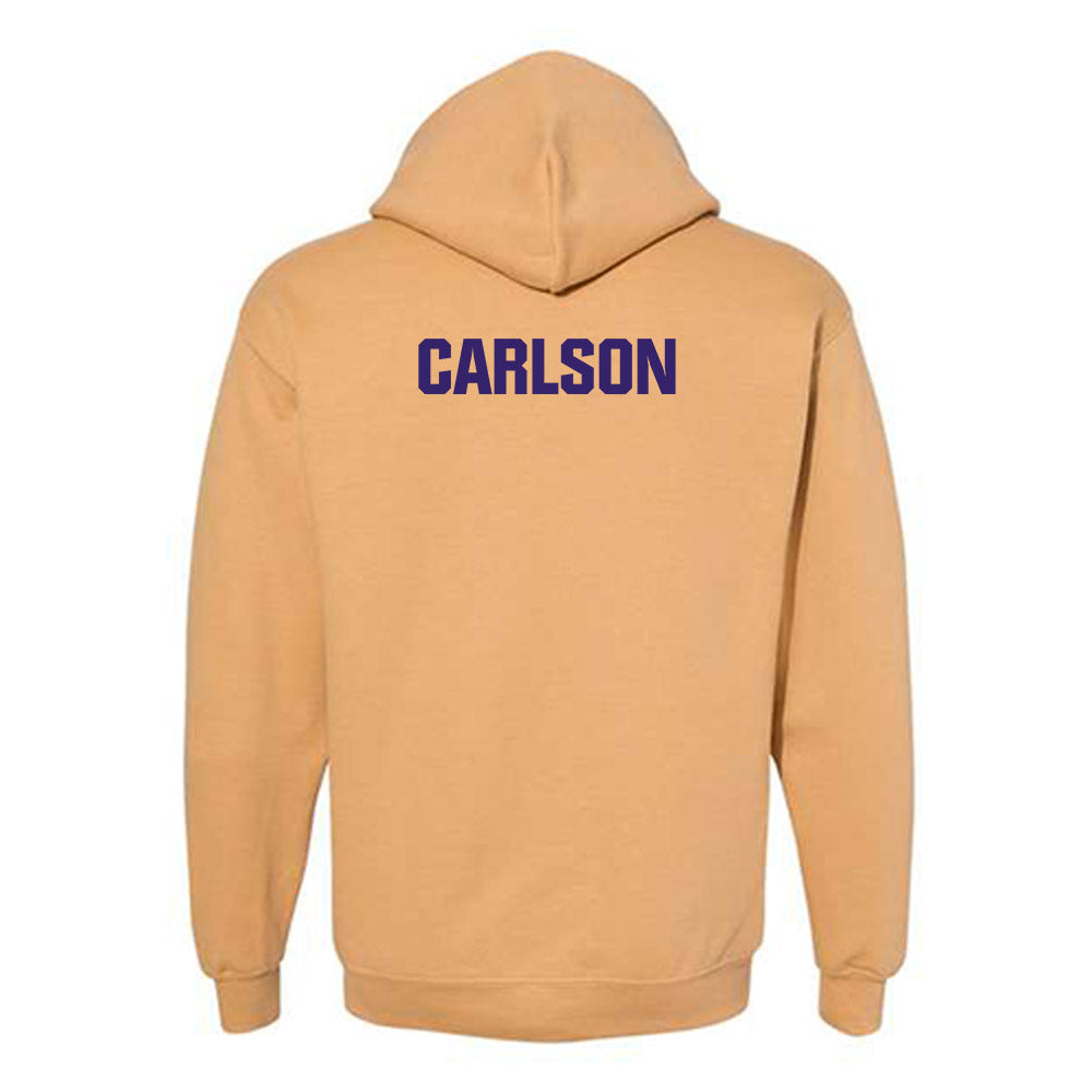 Washington - NCAA Women's Basketball : Brooke Carlson - Classic Shersey Hooded Sweatshirt-1