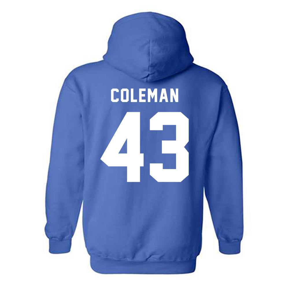 CCSU - NCAA Football : Wayne Coleman - Hooded Sweatshirt-1