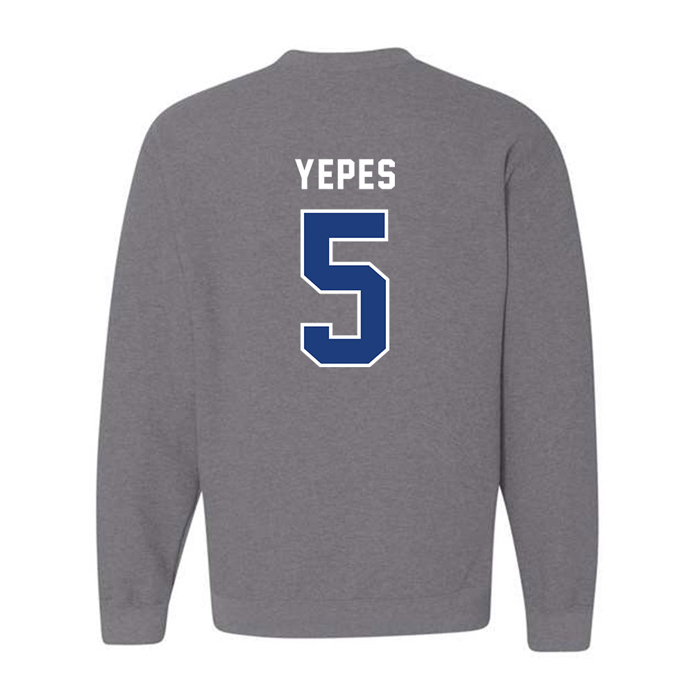 CCSU - NCAA Women's Soccer : Taylor Yepes - Crewneck Sweatshirt-1