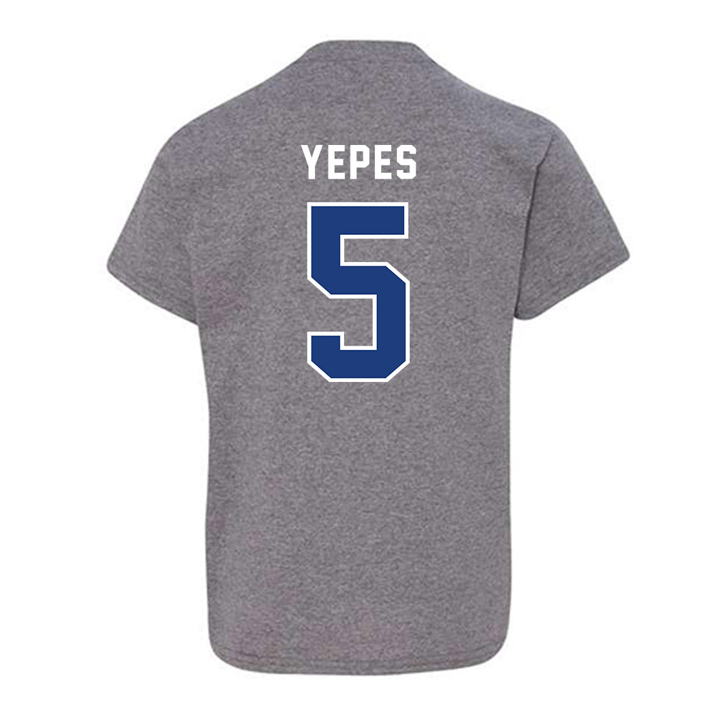 CCSU - NCAA Women's Soccer : Taylor Yepes - Youth T-Shirt-1