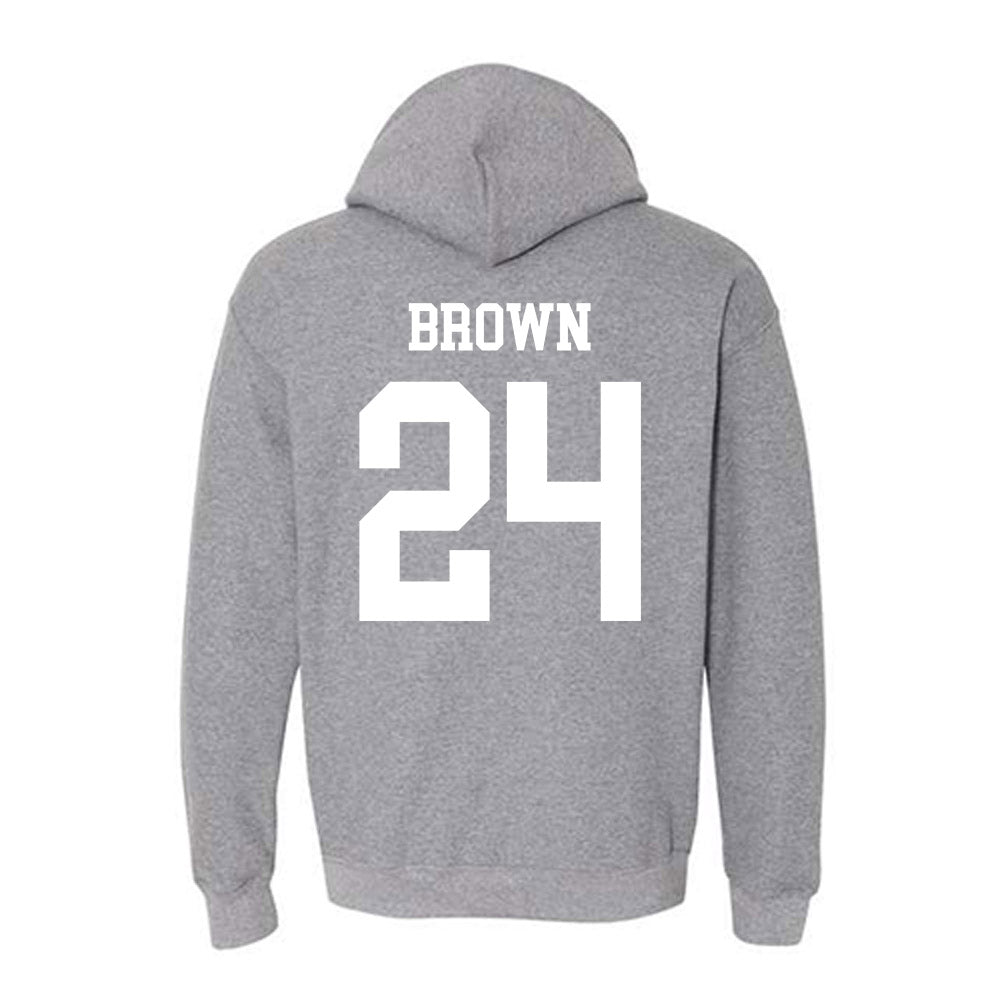 Penn State - NCAA Men's Soccer : Beckham Brown - Classic Shersey Hooded Sweatshirt-1