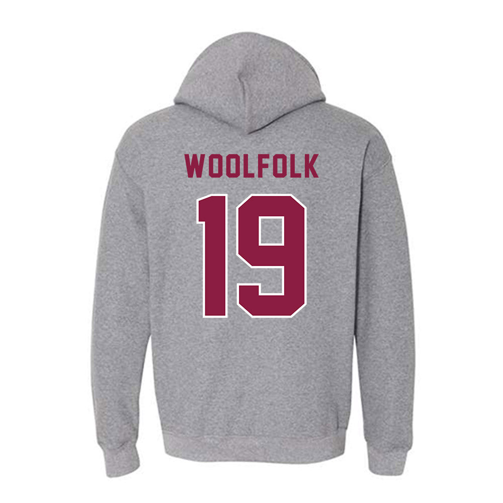 EKU - NCAA Football : Amontez Woolfolk - Classic Shersey Hooded Sweatshirt-1