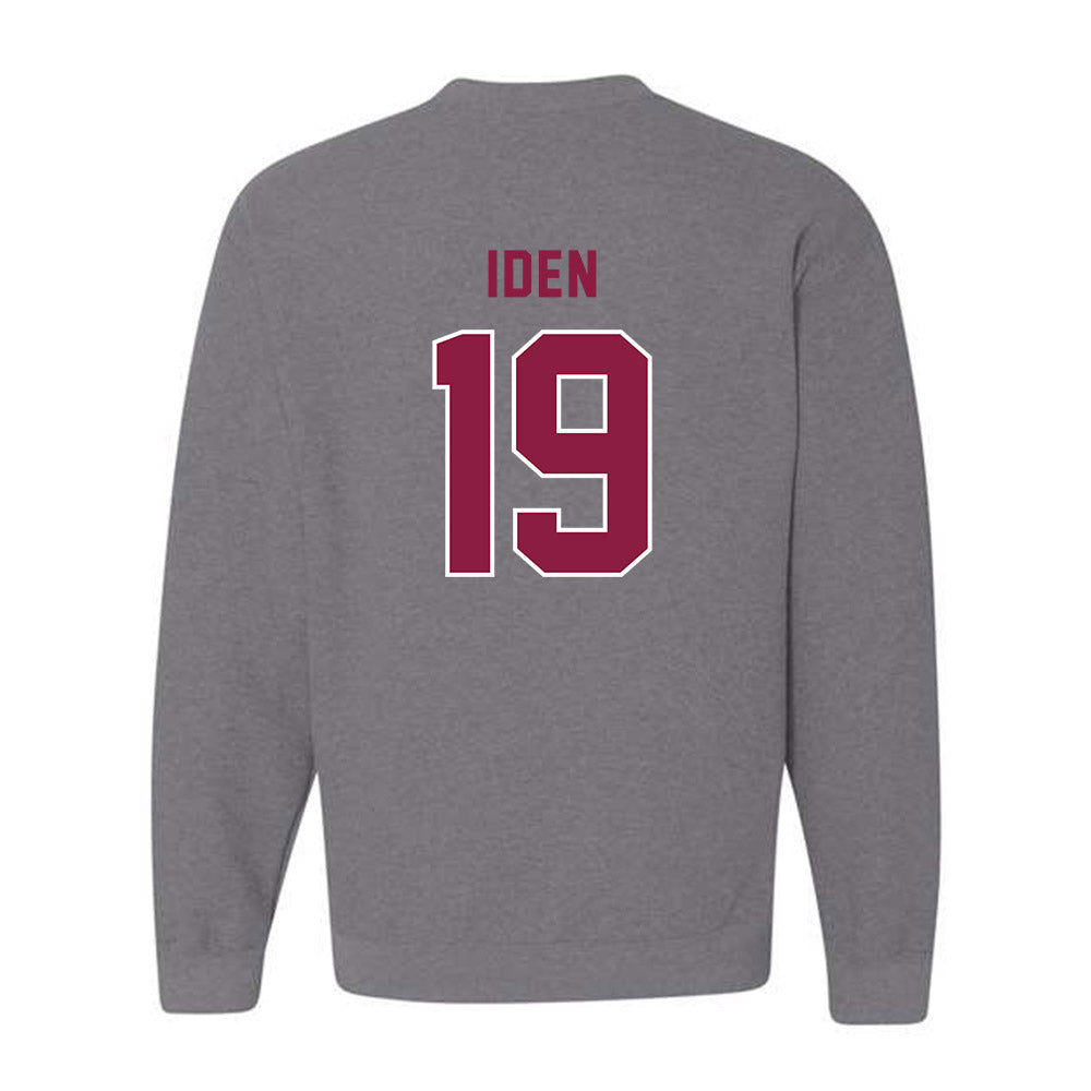 EKU - NCAA Baseball : Nathaniel Iden - Classic Shersey Crewneck Sweatshirt-1