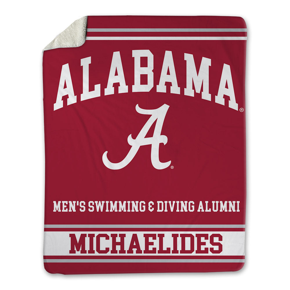 Alabama - Men's Swimming & Diving Alumni : Stavros Michaelides - Blanket-0