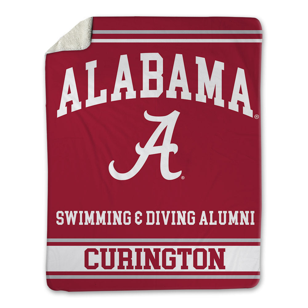 Alabama - Men's Swimming & Diving Alumni : Mike Curington - Blanket-0