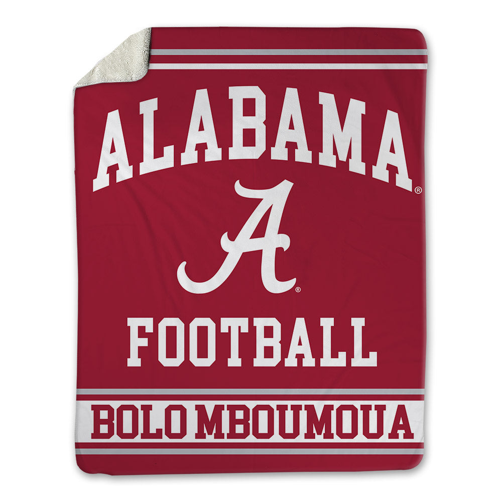 Alabama - NCAA Football : Steve Bolo Mboumoua - Blanket-0