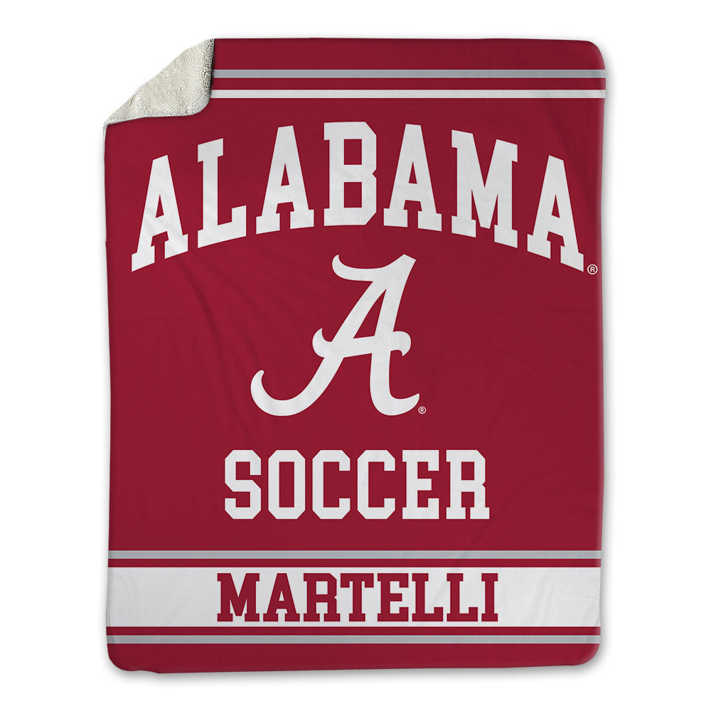 Alabama - NCAA Women's Soccer : Soph Martelli - Blanket-0
