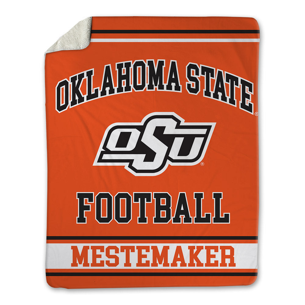 Oklahoma State - NCAA Football : Drew Mestemaker - Blanket-0