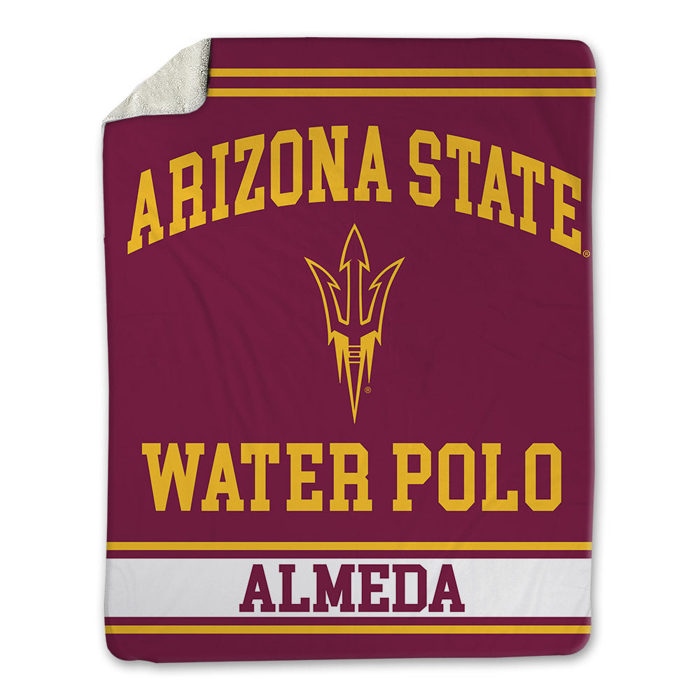 Arizona State - NCAA Women's Water Polo : Itziar Almeda - Blanket-0