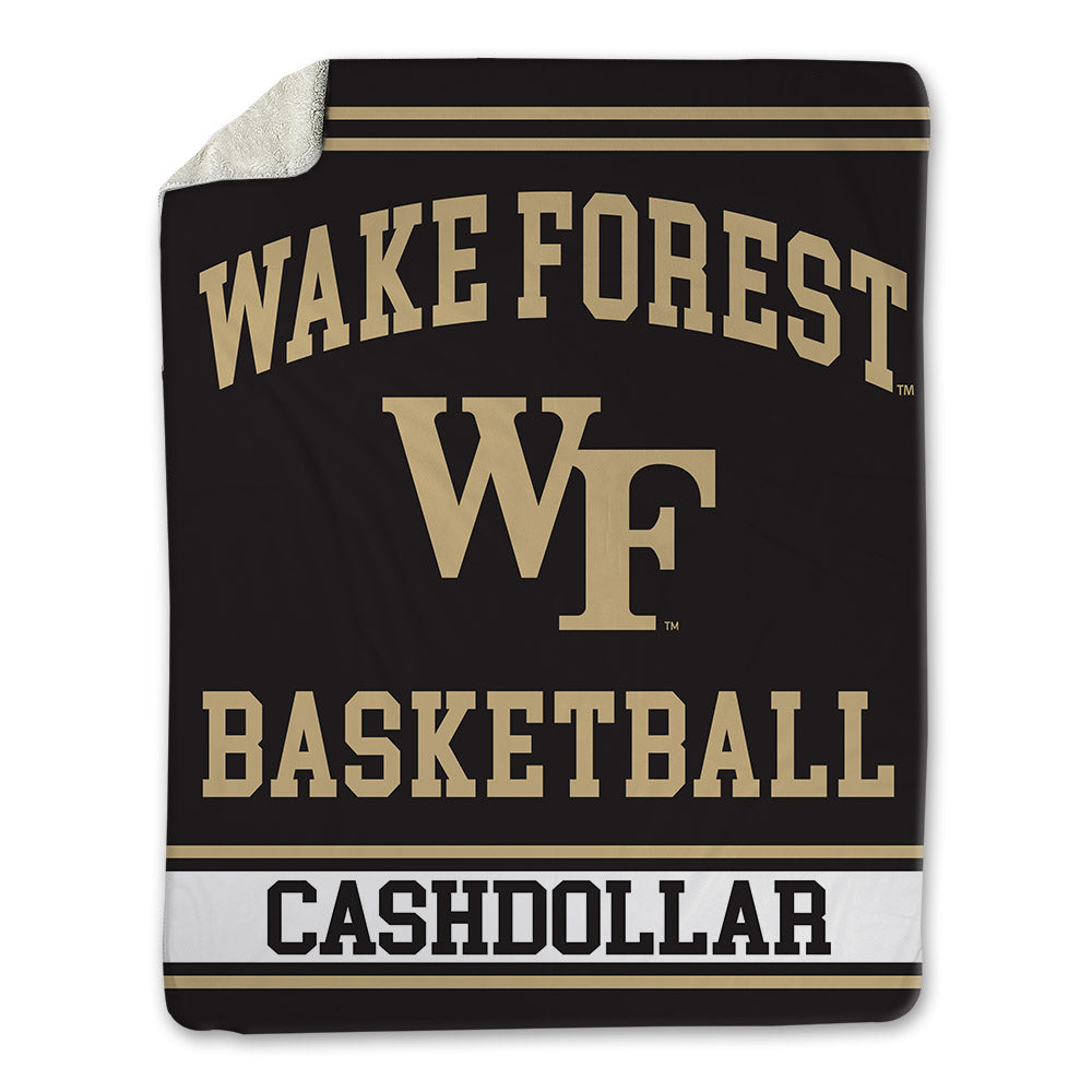 Wake Forest - NCAA Women's Basketball : Alexis Cashdollar - Blanket-0