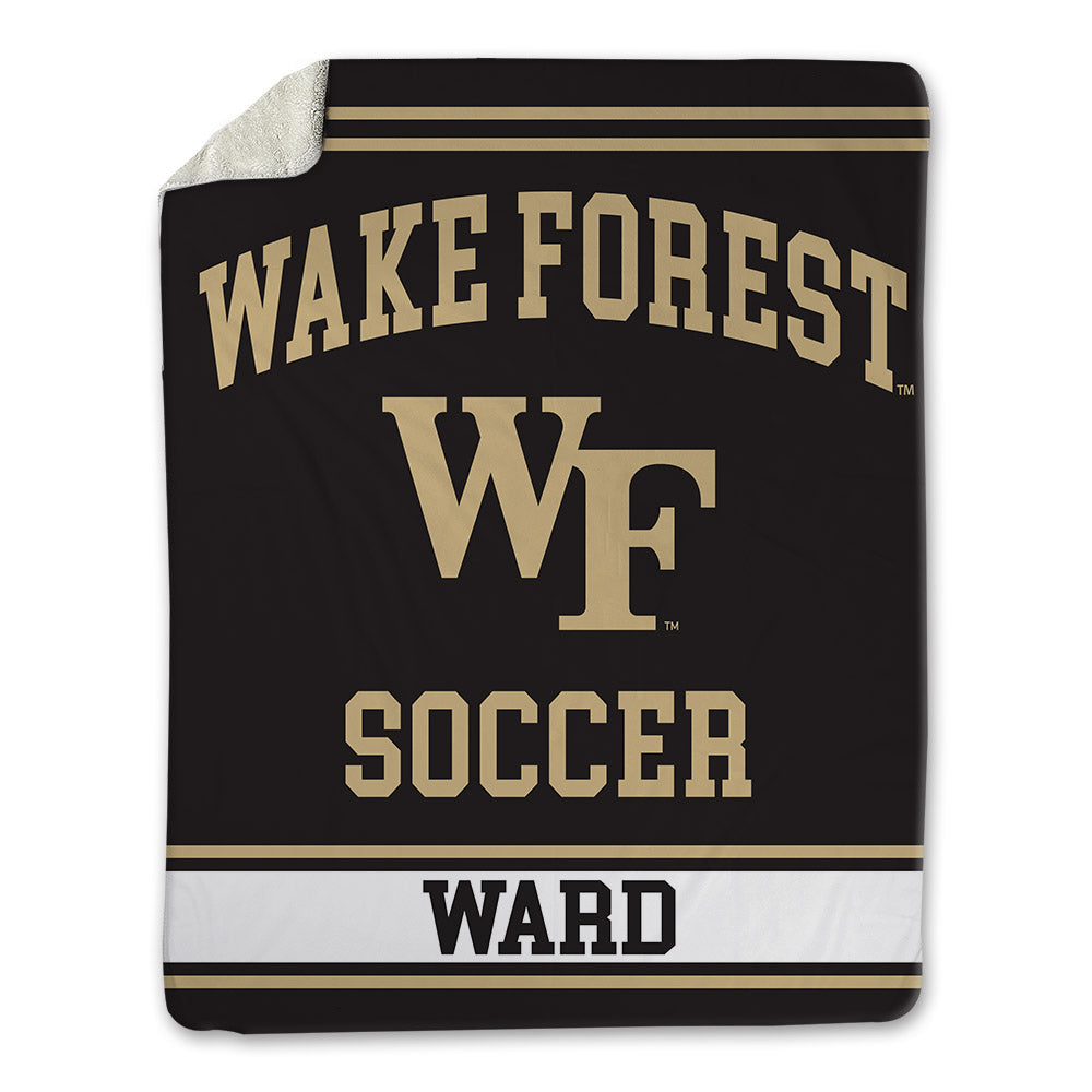 Wake Forest - NCAA Women's Soccer : Kenslee Ward - Blanket-0