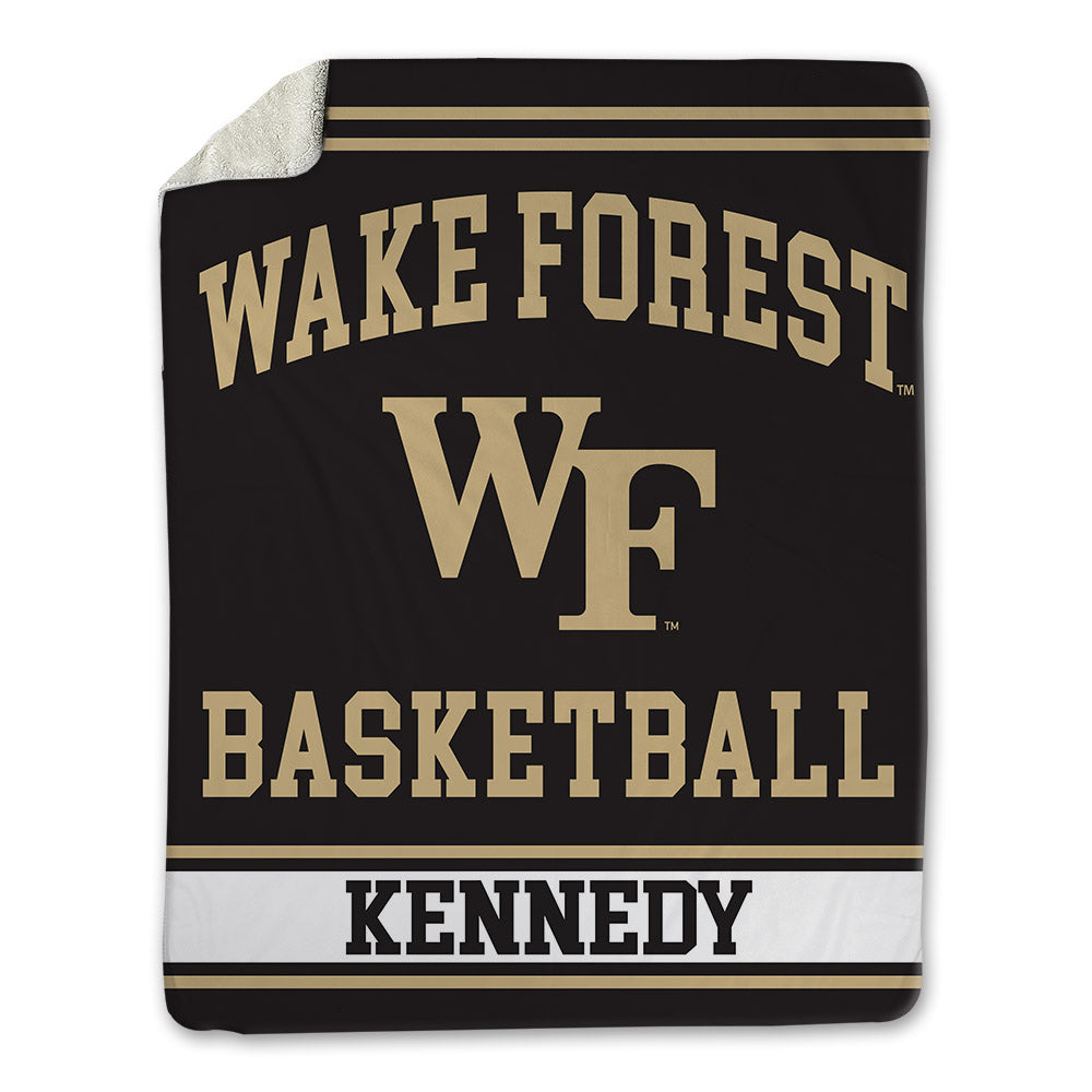 Wake Forest - NCAA Men's Basketball : Kevair Kennedy - Blanket-0