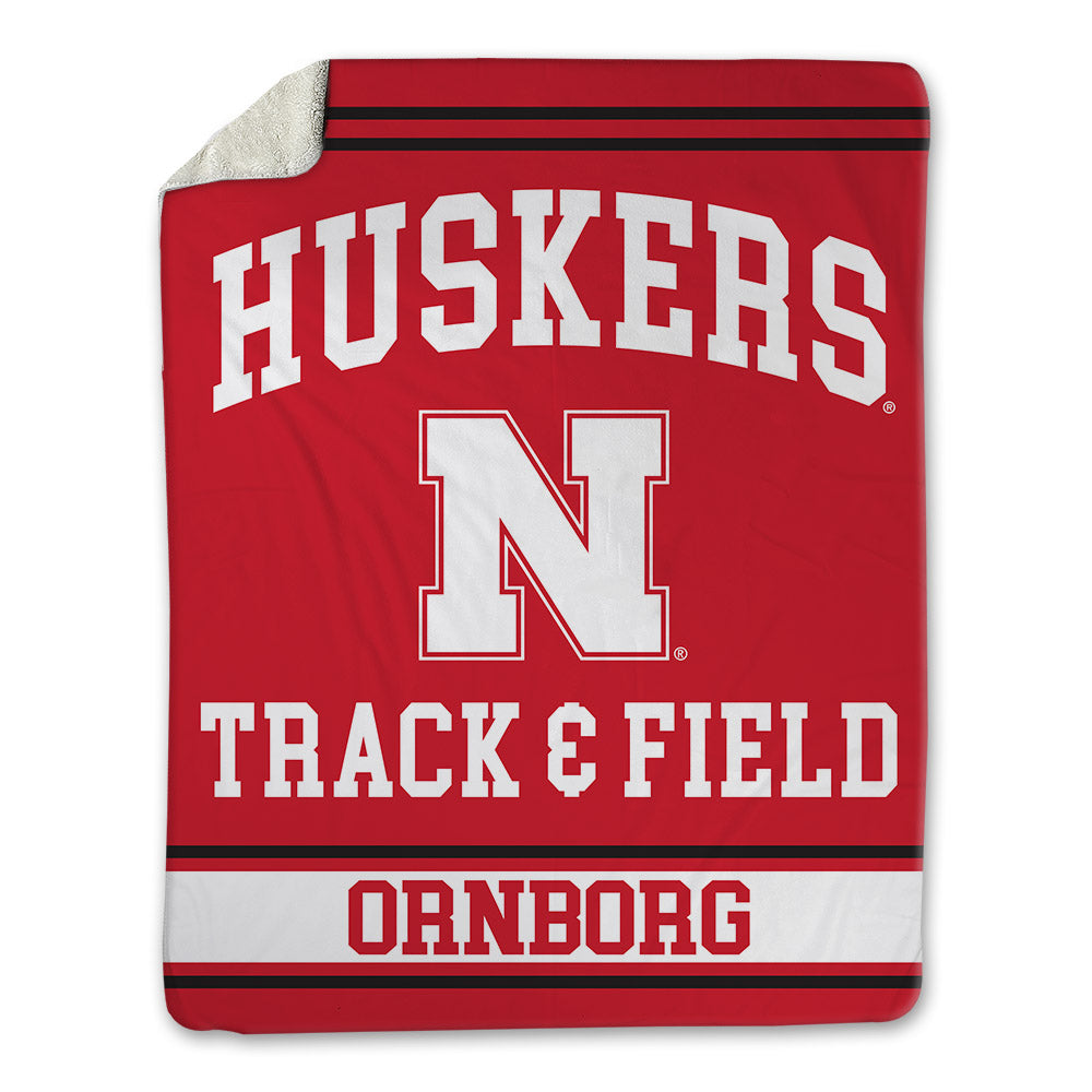 Nebraska - NCAA Men's Track & Field : Albin Ornborg - Blanket Blanket-0