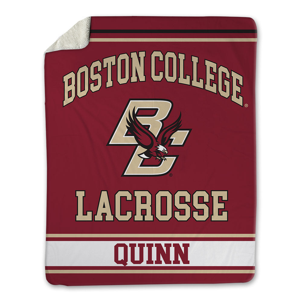 Boston College - NCAA Women's Lacrosse : Emma Claire Quinn - Blanket-0