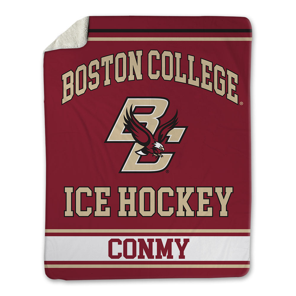 Boston College - NCAA Men's Ice Hockey : Ryan Conmy - Blanket-0