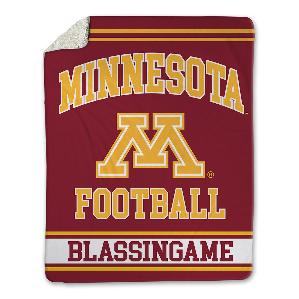 Minnesota - NCAA Football : Rico Blassingame - Blanket-0
