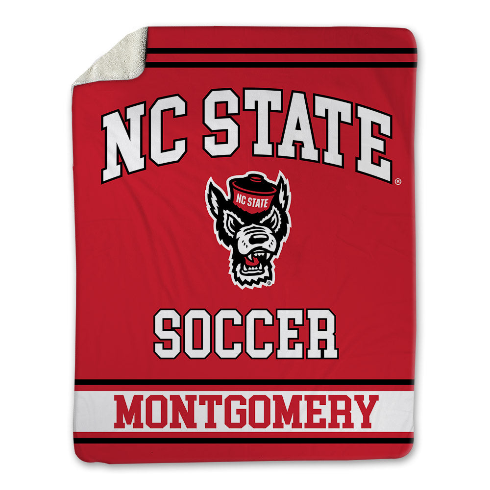 NC State - NCAA Women's Soccer : Carly Montgomery - Blanket-0