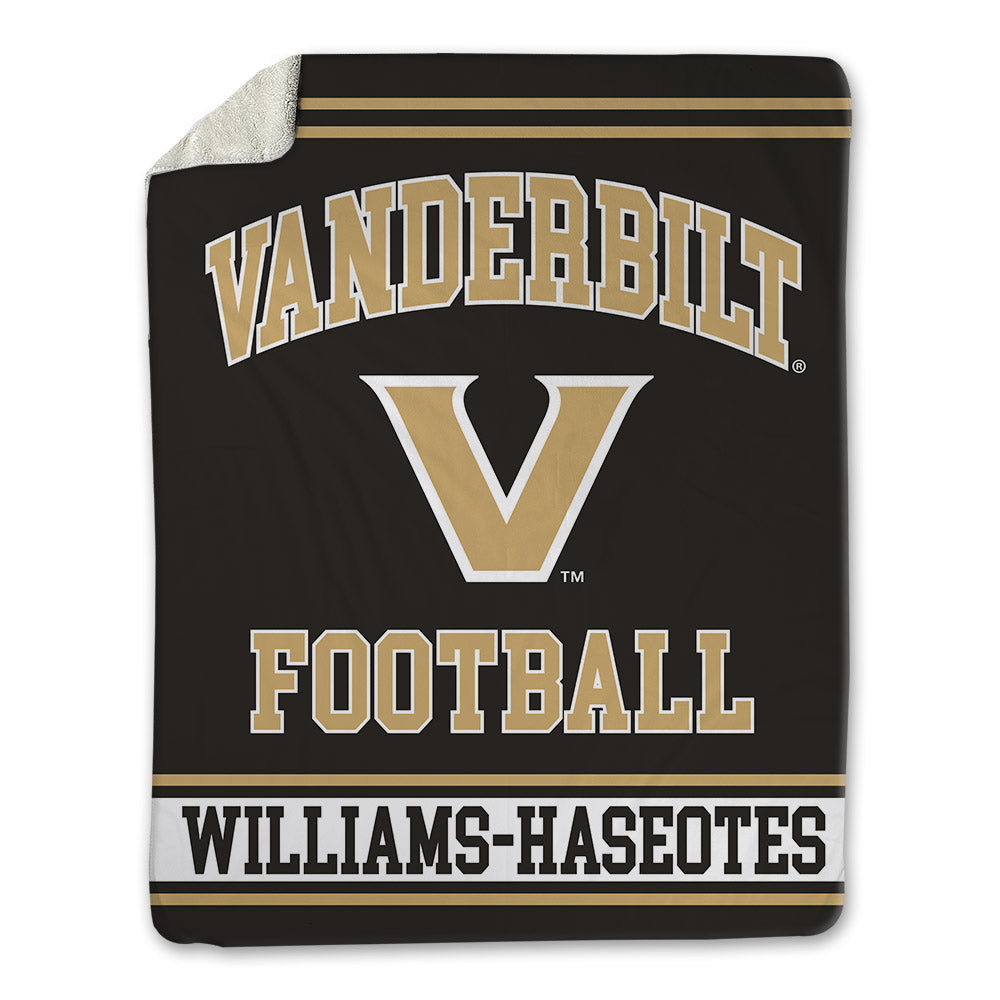 Vanderbilt - NCAA Football : George Williams-Haseotes - Blanket-0