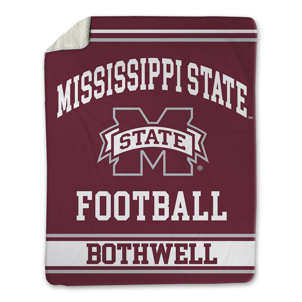 Mississippi State - NCAA Football : Fluff Bothwell - Blanket-0