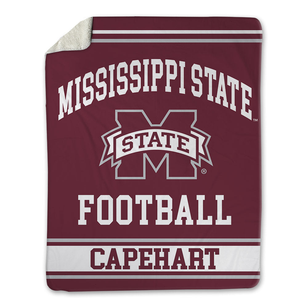 Mississippi State - NCAA Football : Camden Capehart - Blanket-0