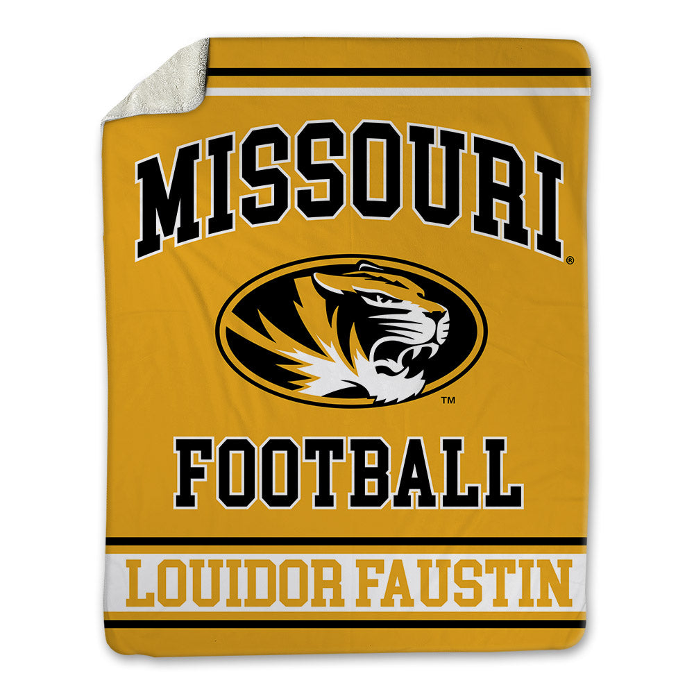 Missouri - NCAA Football : Kensley Louidor Faustin - Blanket-0