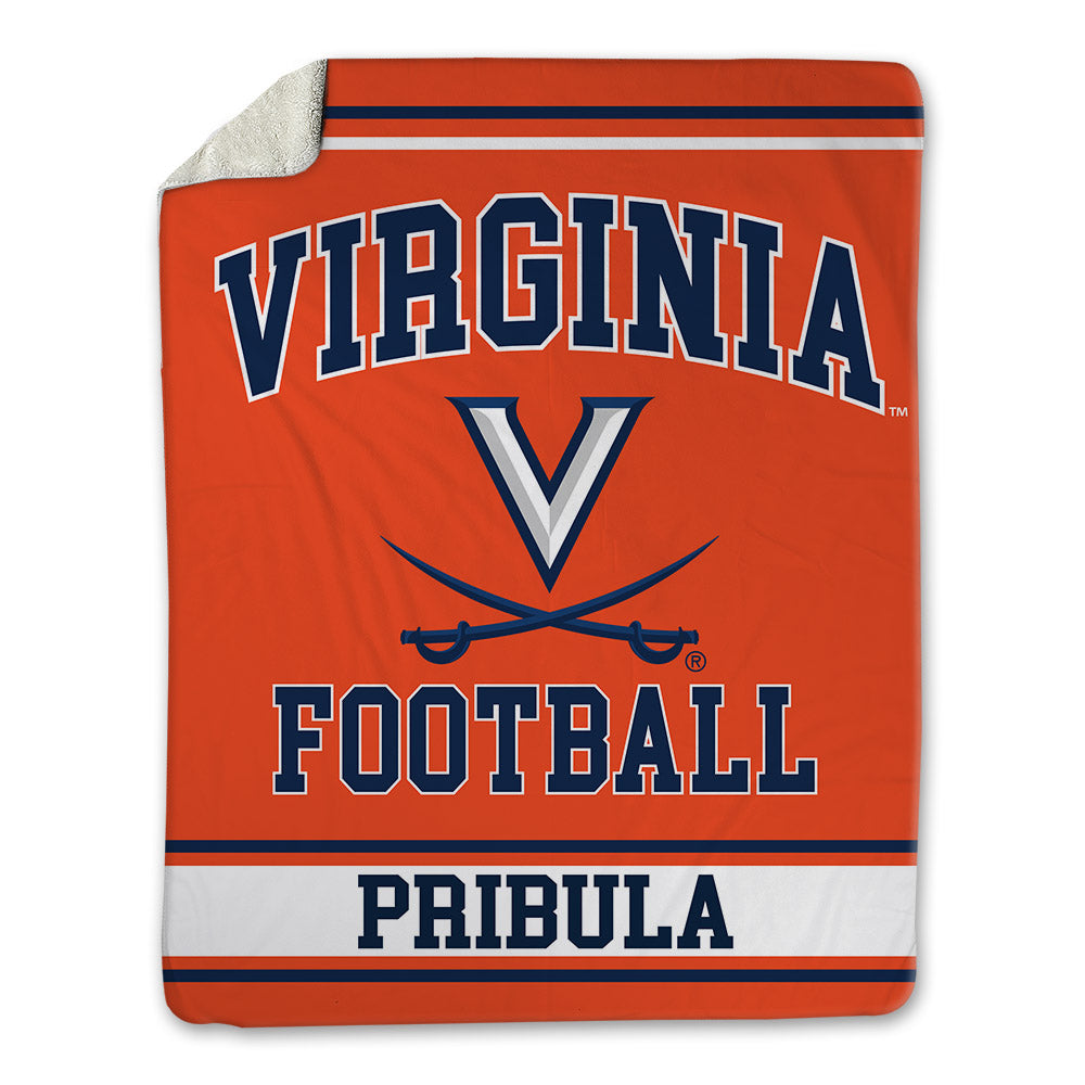 Virginia - NCAA Football : Beau Pribula - Blanket-0