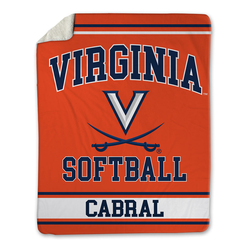 Virginia - NCAA Softball : Bella Cabral - Blanket-0