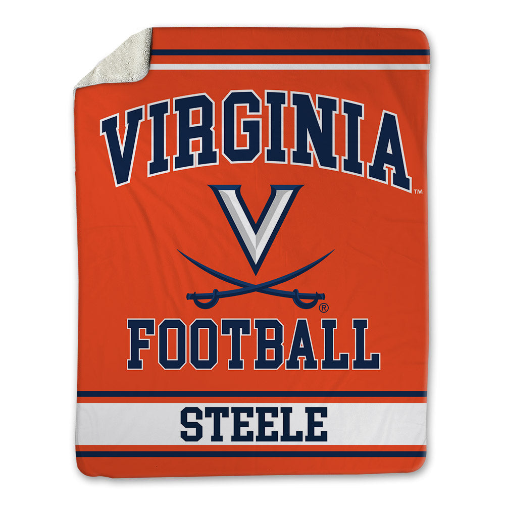 Virginia - NCAA Football : Dane Steele - Blanket-0