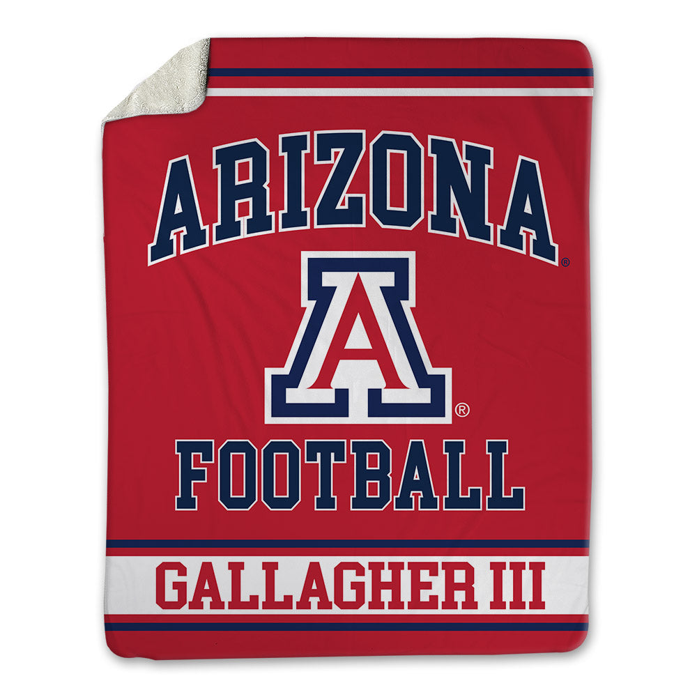 Arizona - NCAA Football : Rodney Gallagher III - Blanket-0