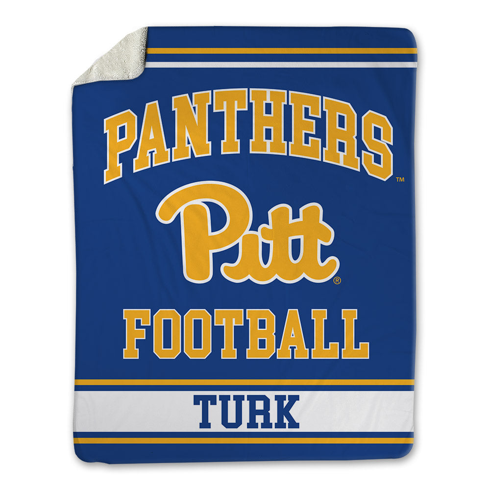 Pittsburgh - NCAA Football : Shep Turk - Blanket-0