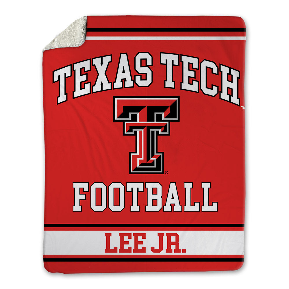 Texas Tech - NCAA Football : Donte Lee Jr. - Blanket-0